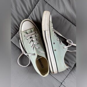 Mint Green/Light Blue Converse